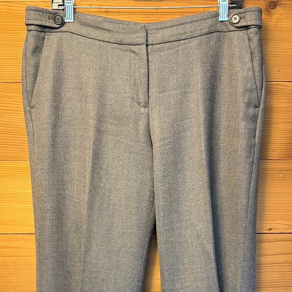 LOFT Greyish Brown Marisa Trousers - 10T